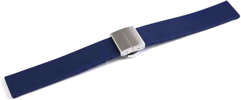 Breguet ネイビーラバーベルト フォールディングバックル Breguet ネイビーラバーベルト フォールディングバックル Breguet